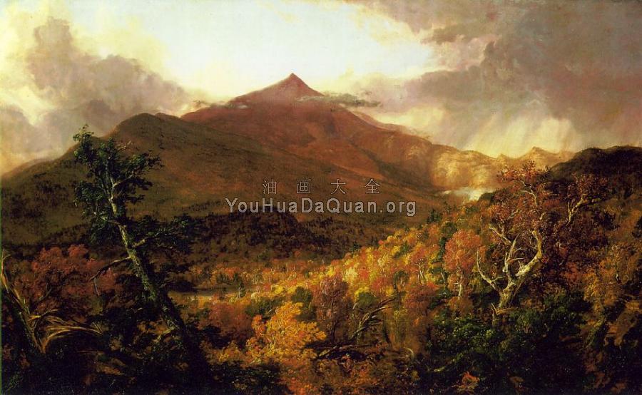 Schroon Mountain, Adirondacks - 托马斯·科尔